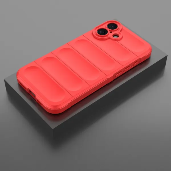 STEPS Ochranný kryt pre Apple iPhone 16 Plus červený