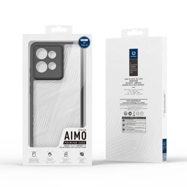 DUX AIMO Ochranný obal pre Motorola Edge 50 čierny