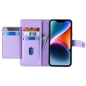 PASTEL Peňaženkové puzdro pre Honor Magic6 Pro fialové