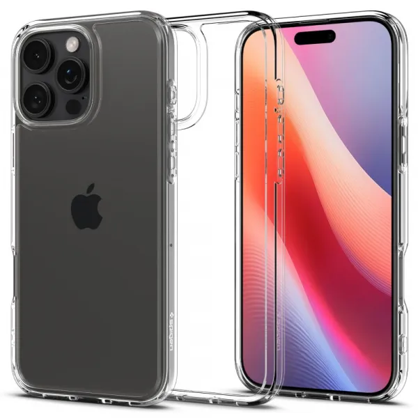 Spigen Ultra hybrid kryt na mobil, iPhone 16 Pro Max, číry