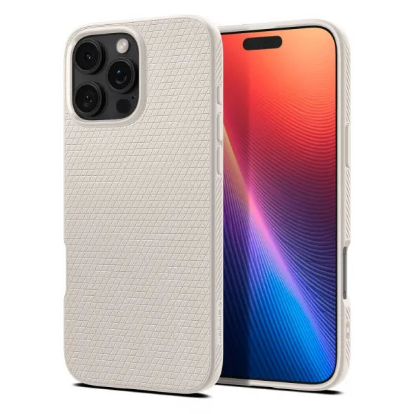 Spigen Liquid Air, iPhone 16 Pro Max, natural titanium