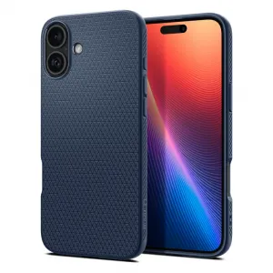 Spigen Liquid Air, iPhone 16, modrý
