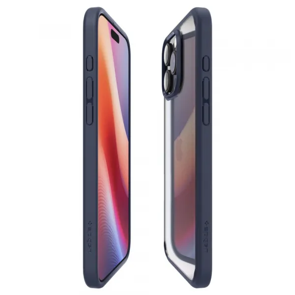 Spigen Ultra hybrid kryt na mobil, iPhone 16 Pro, modrý