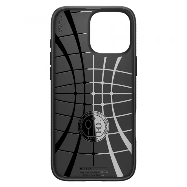 Spigen Liquid Air, iPhone 16 Pro Max, čierny
