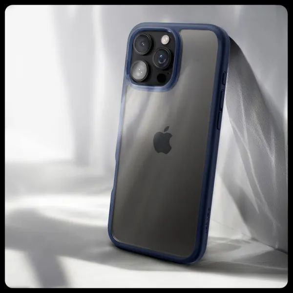 Spigen Ultra hybrid kryt na mobil, iPhone 16 Pro, modrý