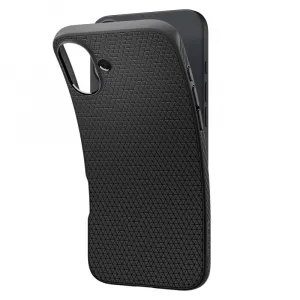 Spigen Liquid Air, iPhone 16, čierny