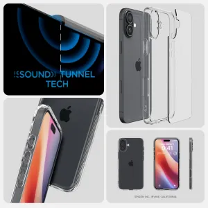 Spigen Ultra hybrid kryt na mobil, iPhone 16, číry