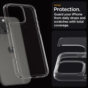 Spigen Ultra hybrid kryt na mobil, iPhone 16 Pro Max, číry