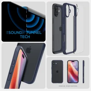 Spigen Ultra hybrid kryt na mobil, iPhone 16, modrý
