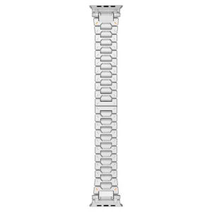 PATHFINDER Kovový remienok pre Apple Watch 10 / 11 46mm strieborný