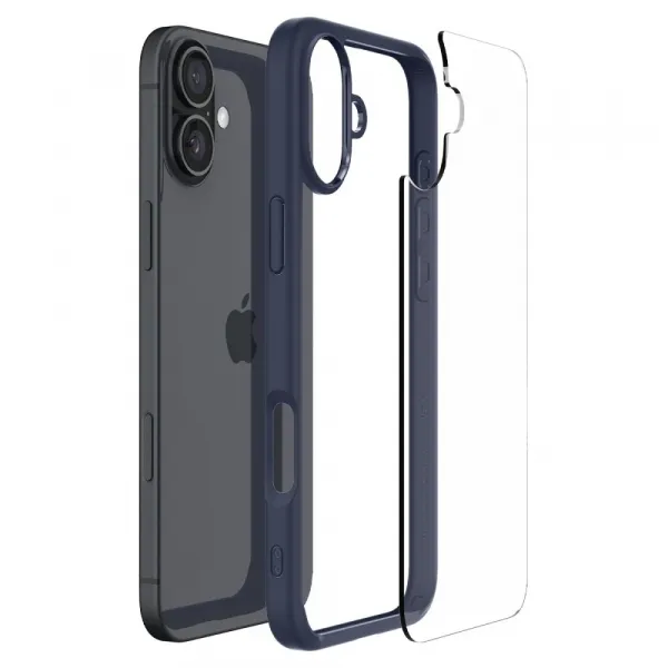 Spigen Ultra hybrid kryt na mobil, iPhone 16, modrý