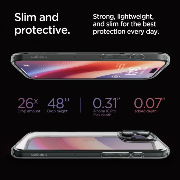 SPIGEN ULTRA HYBRID Apple iPhone 16 Pro Max SPACE CRYSTAL