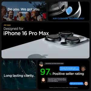 SPIGEN ULTRA HYBRID Apple iPhone 16 Pro Max SPACE CRYSTAL