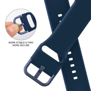 SILICONE Vymeniteľný remienok pre Apple Watch 10 / 11 46mm tmavomodrý