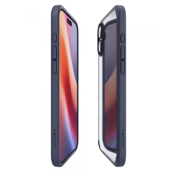 Spigen Ultra hybrid kryt na mobil, iPhone 16, modrý