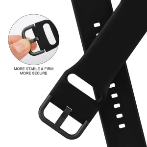 SILICONE Vymeniteľný remienok pre Apple Watch 10 / 11 42mm čierny