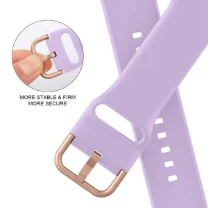 SILICONE Vymeniteľný remienok pre Apple Watch 10 / 11 46mm svetlofialový