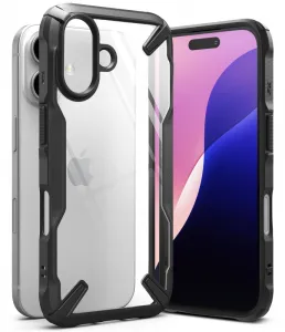 RINGKE FUSION X Kryt pre Apple iPhone 16 BLACK
