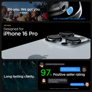 SPIGEN ULTRA HYBRID Apple iPhone 16 Pro SPACE CRYSTAL