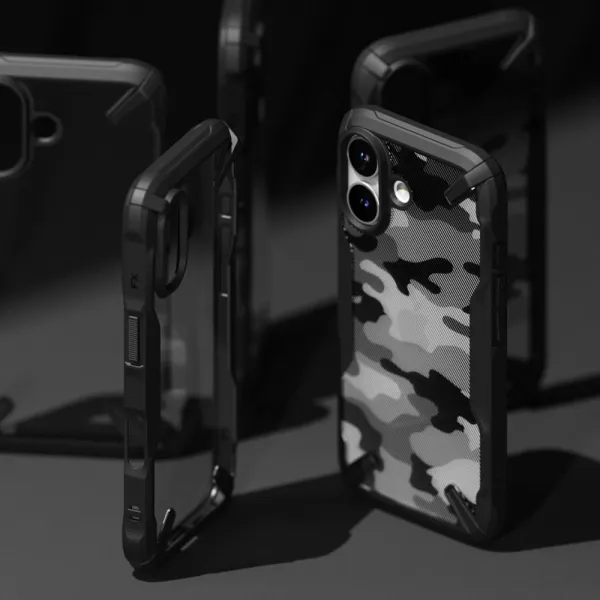 RINGKE FUSION X Kryt pre Apple iPhone 16 BLACK