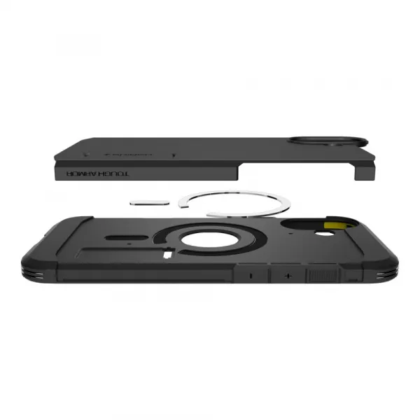 SPIGEN TOUGH ARMOR MAGSAFE Apple iPhone 16 BLACK