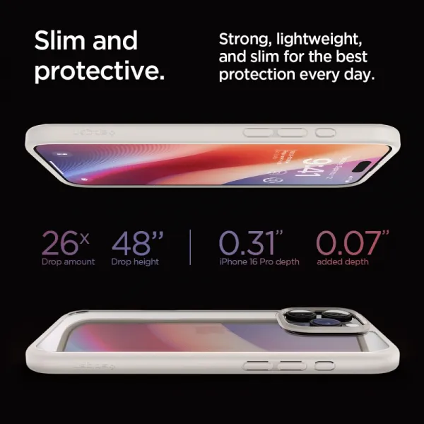 SPIGEN ULTRA HYBRID Apple iPhone 16 Pro NATURAL TITANIUM