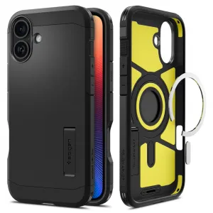 SPIGEN TOUGH ARMOR MAGSAFE Apple iPhone 16 BLACK