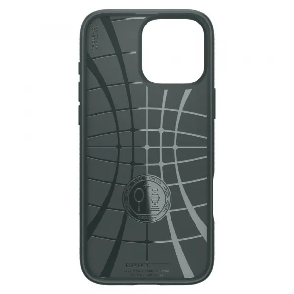 SPIGEN LIQUID AIR Ochranný kryt pre Apple iPhone 16 Pro ABYSS GREEN