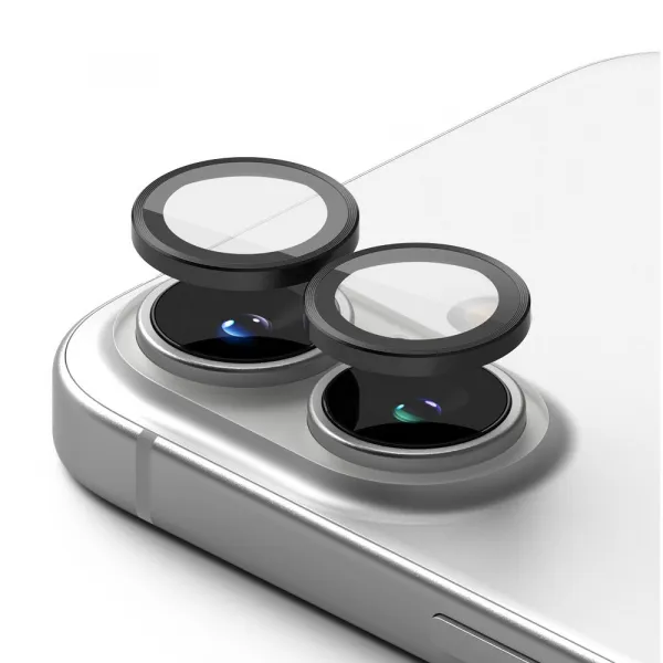 RINGKE CAMERA FRAME PROTECTOR 2X Sklo pre fotoaparát Apple iPhone 16 / 16 Plus BLACK