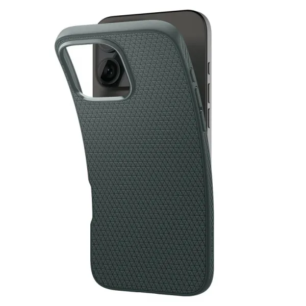 SPIGEN LIQUID AIR Ochranný kryt pre Apple iPhone 16 Pro ABYSS GREEN