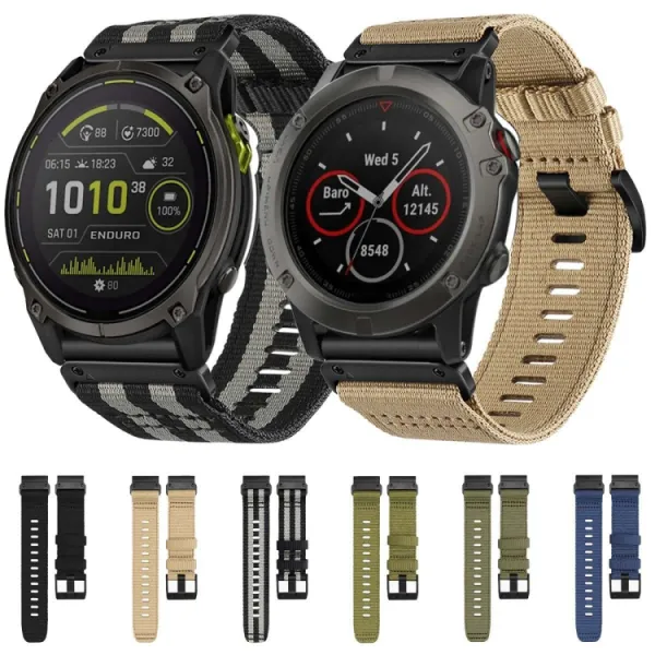 CANVAS Vymeniteľný remienok pre Garmin Enduro 3 čierny