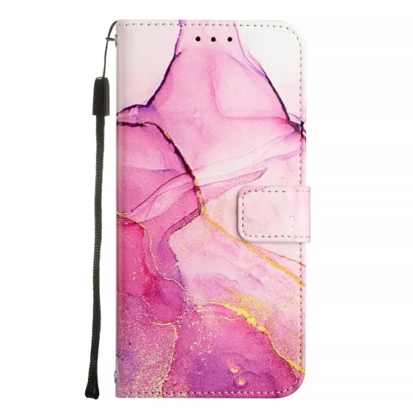 ART MARBLE Peňaženkový kryt pre Xiaomi 14T PINK