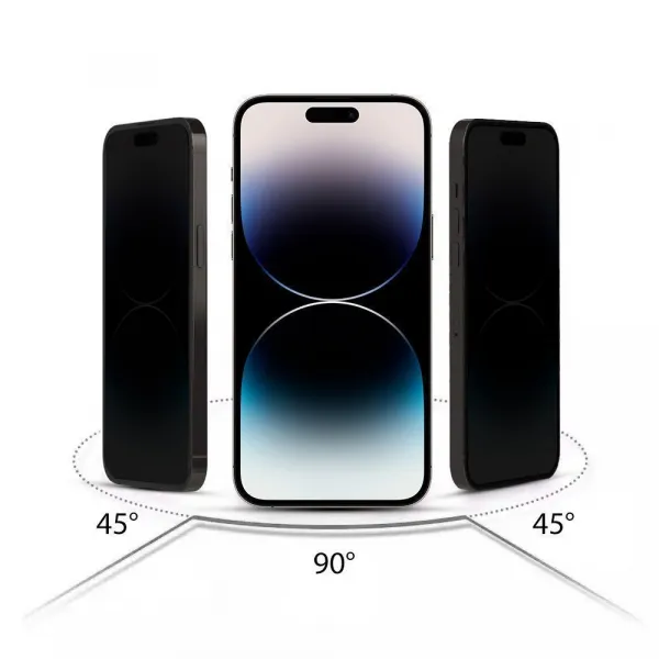 HOFI ANTI SPY GLASS PRO+ 2x Sklo s filtrom ANTISPY pre Apple iPhone 16 Plus