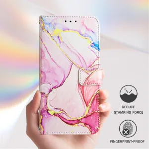 ART MARBLE Peňaženkový kryt pre Xiaomi 14T Pro ROSE GOLD