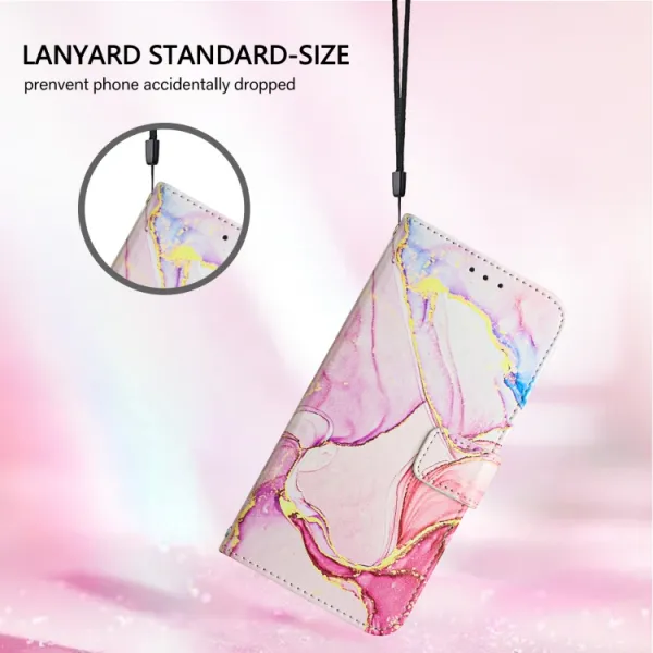 ART MARBLE Peňaženkový kryt pre Xiaomi 14T ROSE GOLD
