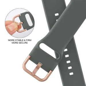 SILICONE Vymeniteľný remienok pre Apple Watch 10 / 11 46mm olivový