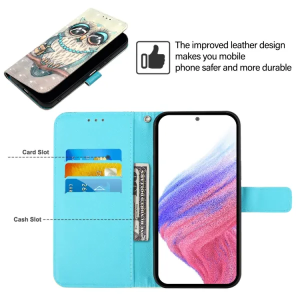 ART Peňaženkový kryt pre Infinix Zero 40 5G OWL