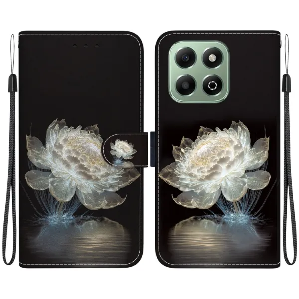 ART Peňaženkový kryt pre Honor X6b CRYSTAL PEONY