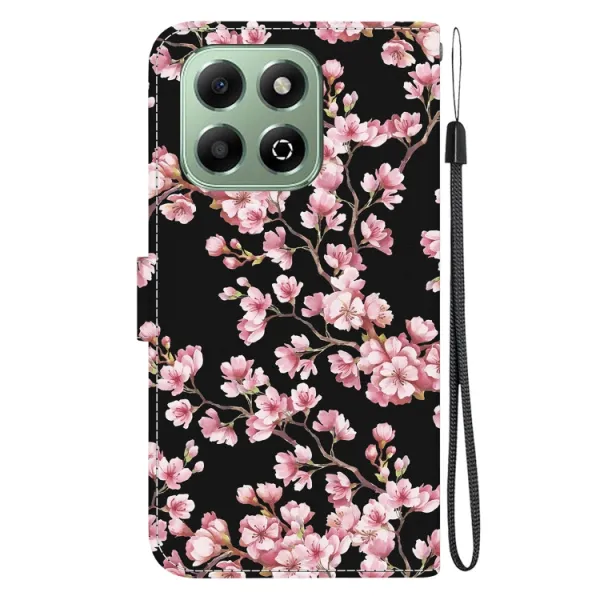 ART Peňaženkový kryt pre Honor X6b PLUM BLOSSOM