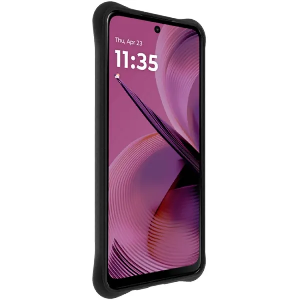 IMAK Ochranný obal pre Motorola Moto G55 5G MATTE BLACK