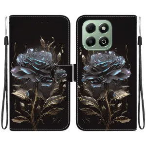 ART Peňaženkový kryt pre Honor X6b BLACK ROSE