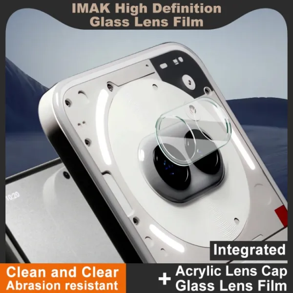 IMAK FULL COVER Sklo pre fotoaparát Nothing Phone (2a) Plus