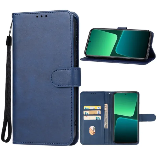 SMOOTH Peňaženkové puzdro pre Xiaomi 14T modré