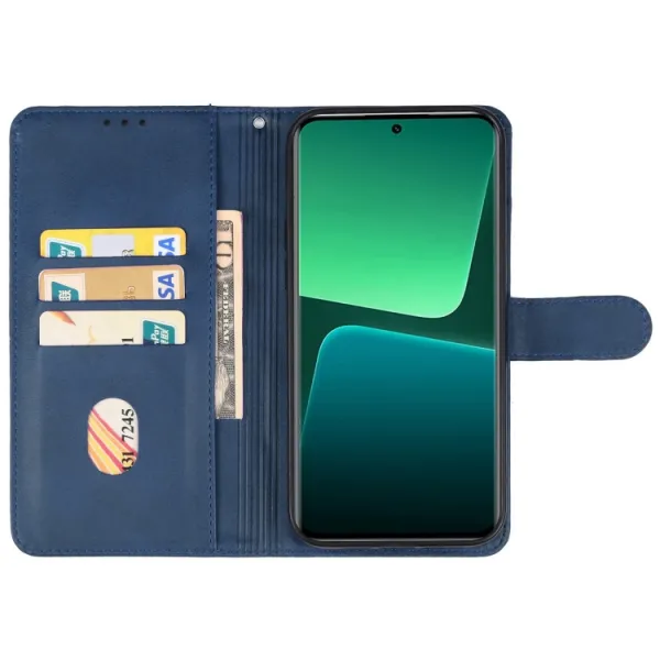SMOOTH Peňaženkové puzdro pre Xiaomi 14T modré