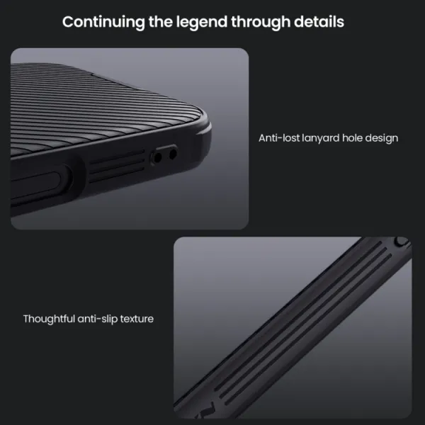 NILLKIN CAMSHIELD PRO Kryt pre Apple iPhone 16 modrý