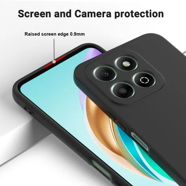 RUBBER Ochranný obal pre Honor X6b čierny
