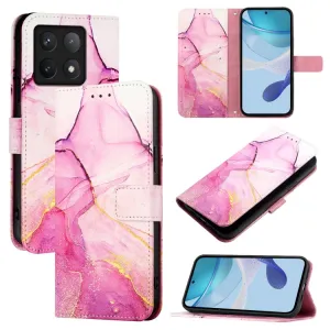 ART MARBLE Peňaženkový kryt pre Xiaomi 14T PINK
