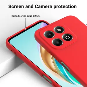 RUBBER Ochranný obal pre Honor X6b červený
