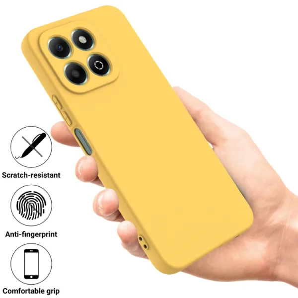 RUBBER Ochranný obal pre Honor X6b žltý