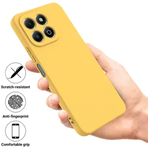 RUBBER Ochranný obal pre Honor X6b žltý